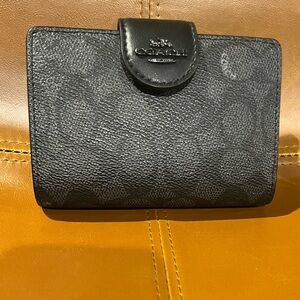 Coach Black Wallet